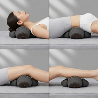 Close view of upper body massager controls and massage nodes