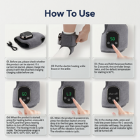 Heated foot massager product view from an alternate angle