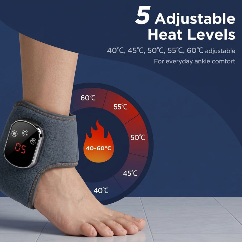 Heating Foot Massager in a relaxed living room setting