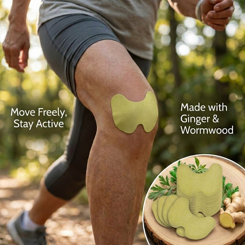 Herbal Wellness Patches displayed as part of a relaxed home routine