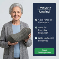 Daily Comfort Upper Body Massager shown on the shoulder area