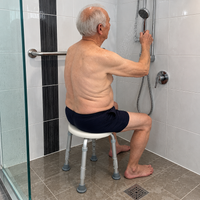 Slip Resistant Shower Stool