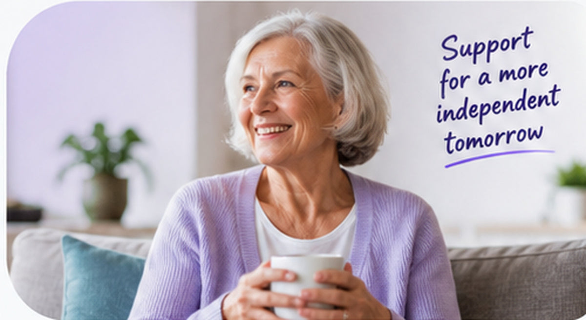 Customer enjoying a comfortable moment at home